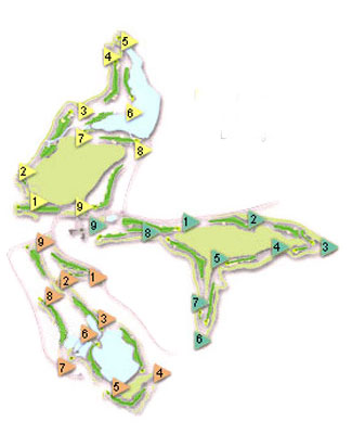 The Alto Club Golf & Academy (Ex Almenara Golf Course) - Course Map