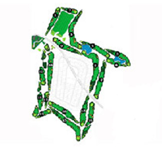 Alboran Golf - Course Map