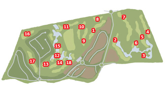 Royal Obidos - Course Map