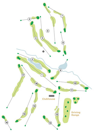Dolce Campo Real - Course Map