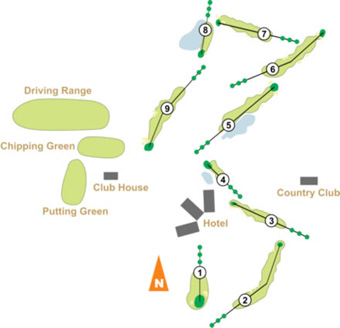 Penha Longa Monastery - Course Map